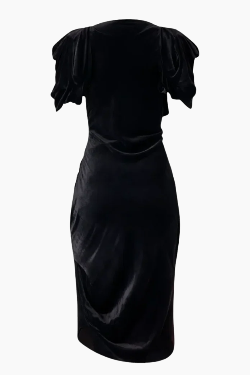 Vivienne Westwood Velvet Grey Dress