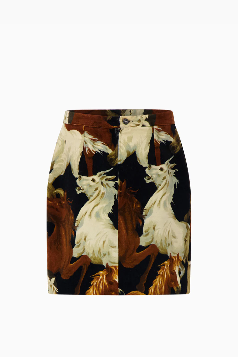 Kenzo Horse Skirt