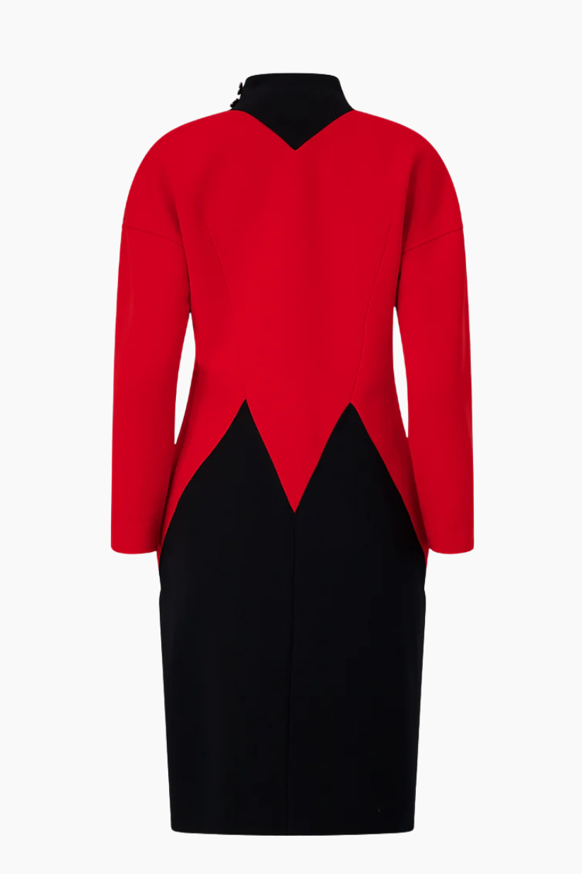 Courrèges Black and Red Dress