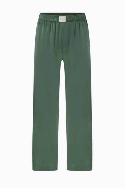 Silk Lounge Pant - Forest