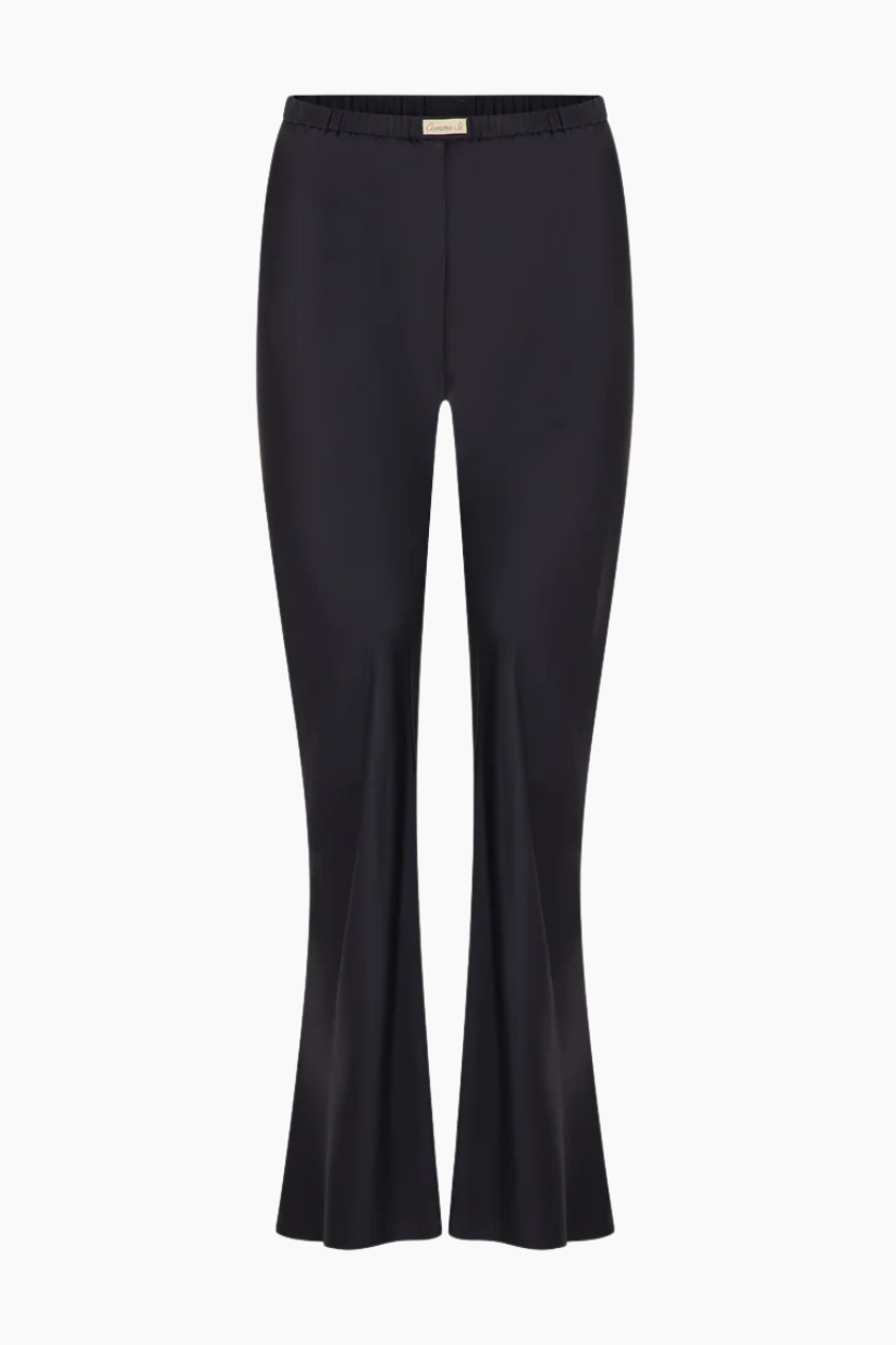 Bias Cut Pant - Black