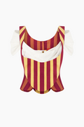 Vivienne Westwood Red Label Striped Corset Top