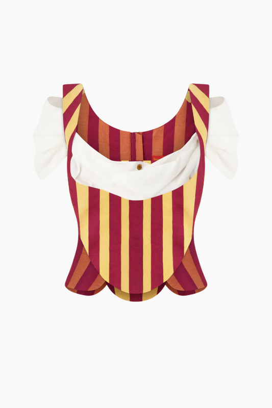 Vivienne Westwood Red Label Striped Corset Top