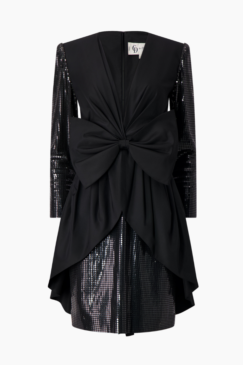Christian Dior Dress with Bow and Sequins