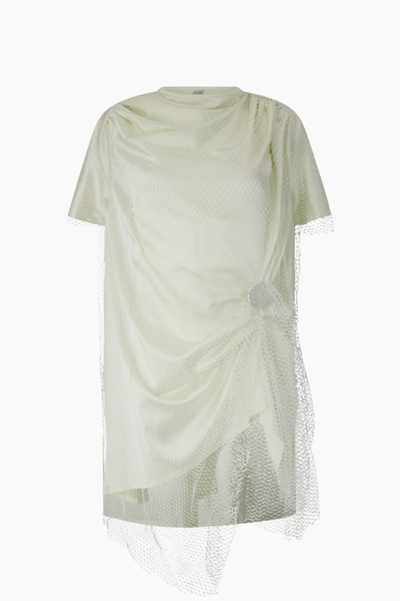 Cinched Wedding Dress