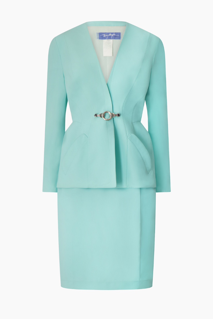 Thierry Mugler Blue Sky Suit