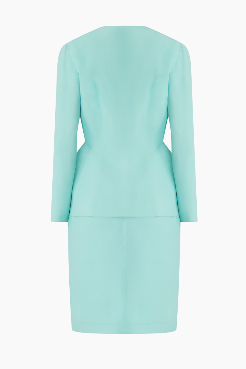 Thierry Mugler Blue Sky Suit