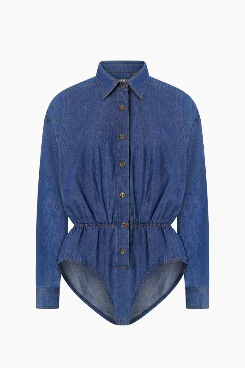 DKNY Denim Bodysuit