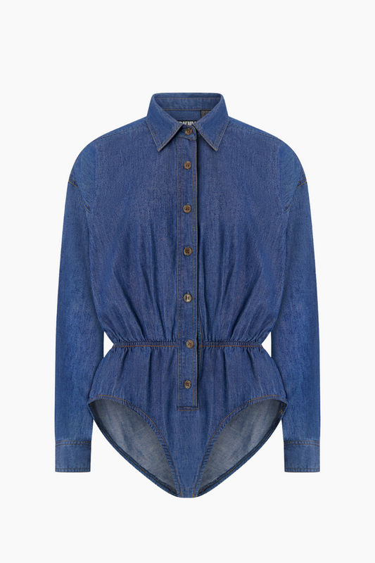 DKNY Denim Bodysuit