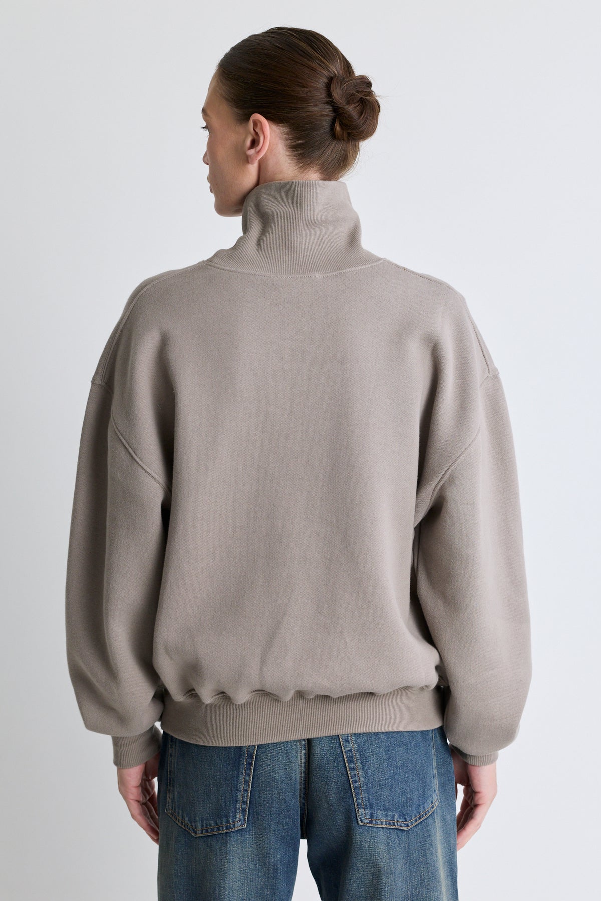 Turtleneck Deb Sweatshirt - Dove