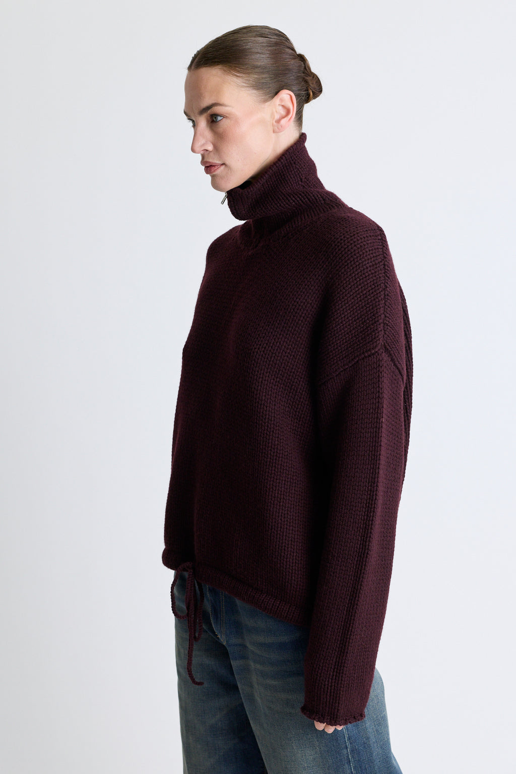Borden Sweater - Boysenberry