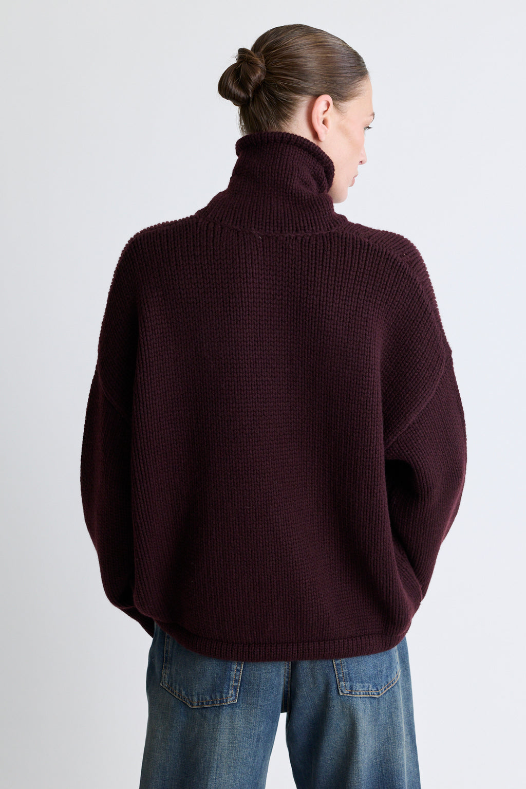 Borden Sweater - Boysenberry
