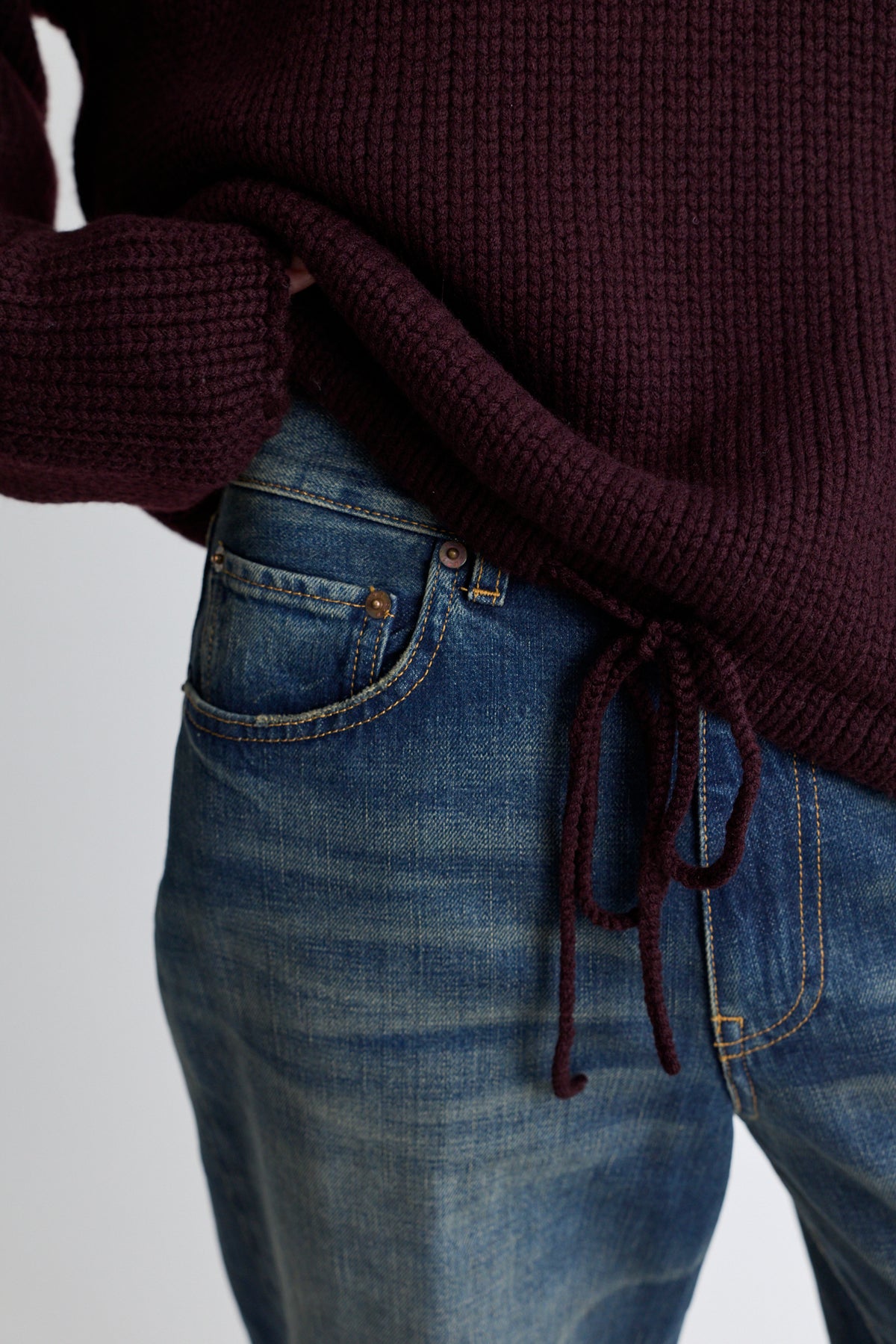 Borden Sweater - Boysenberry