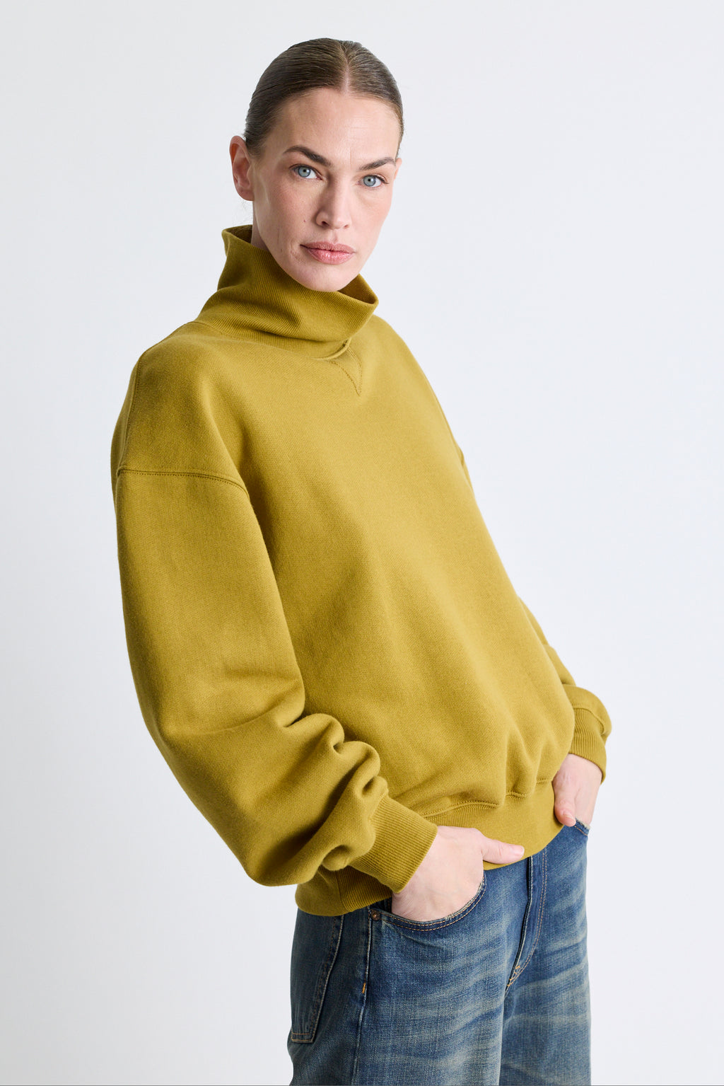 Turtleneck Deb Sweatshirt - Yukon Gold