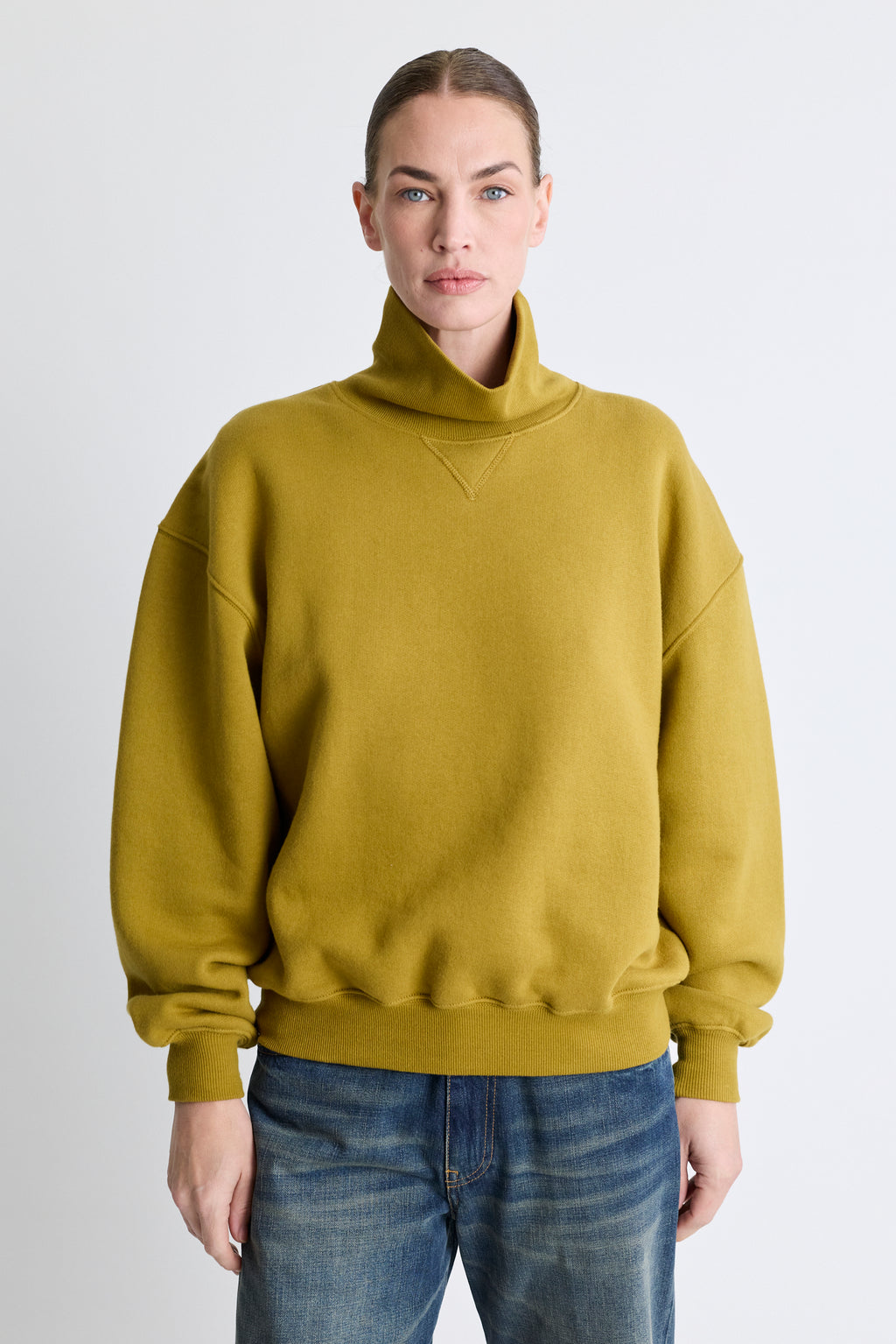 Turtleneck Deb Sweatshirt - Yukon Gold
