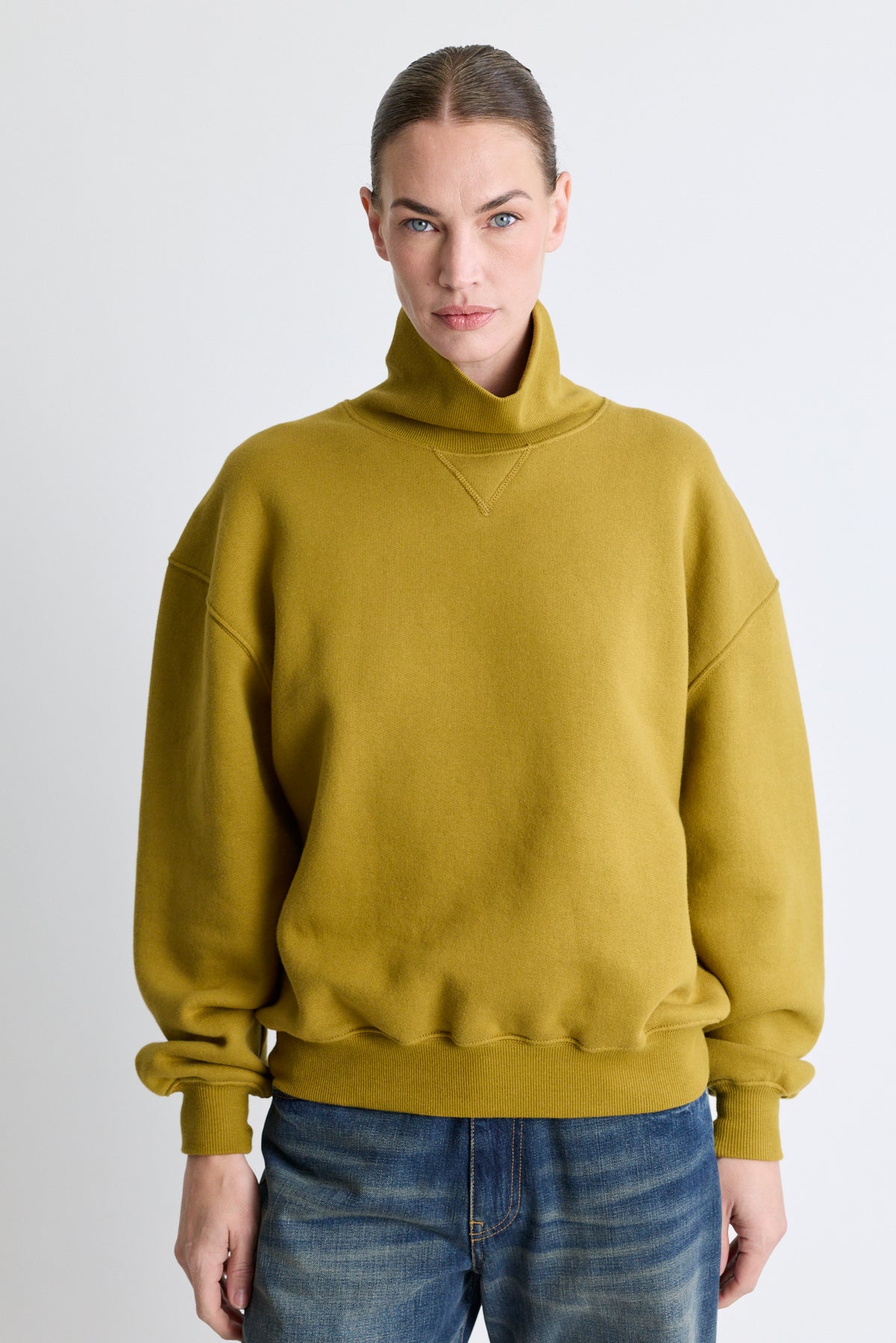 Turtleneck Deb Sweatshirt - Yukon Gold