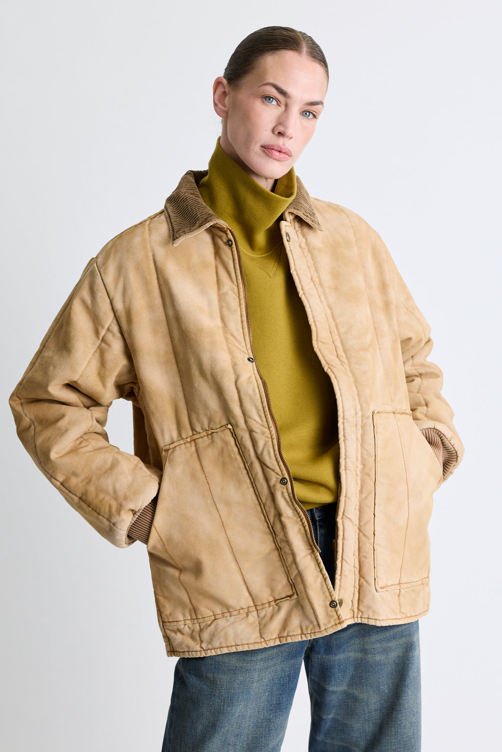 Reversible Freezer Jacket - Red Oak