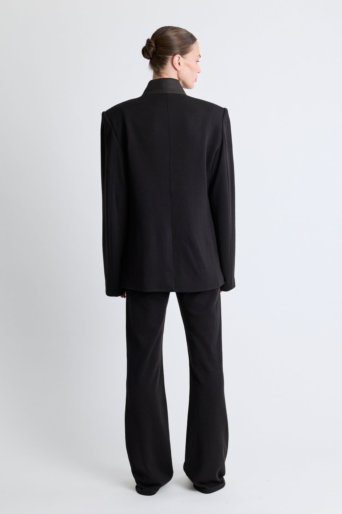 Knit Sporting Blazer - Ebony