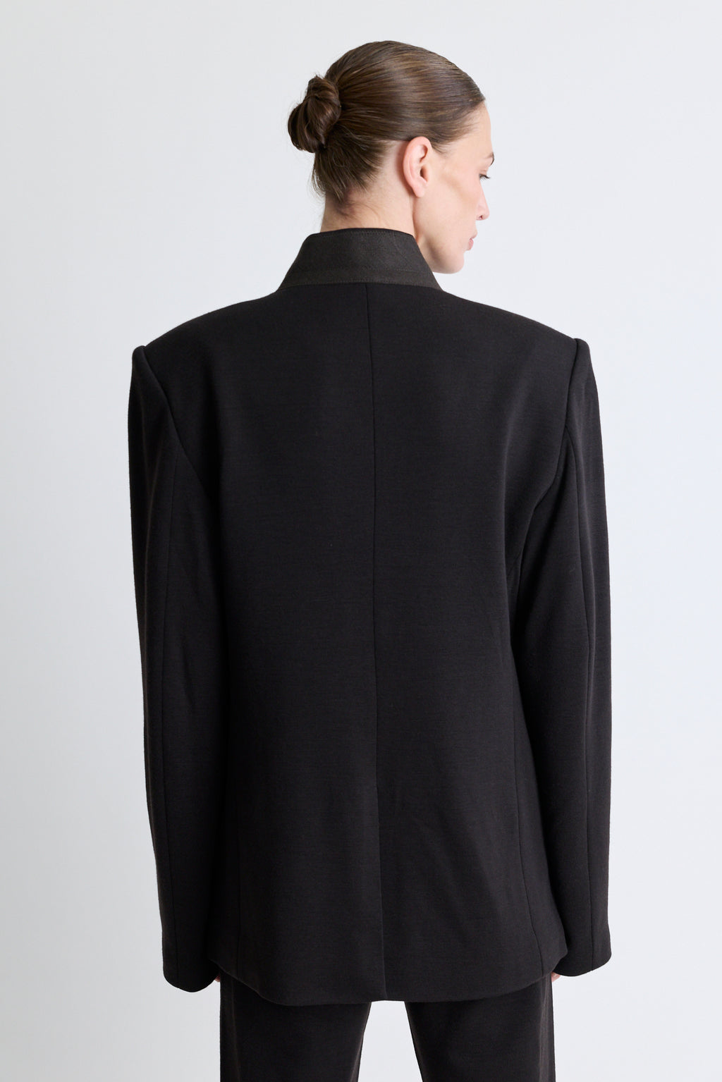 Knit Sporting Blazer - Ebony