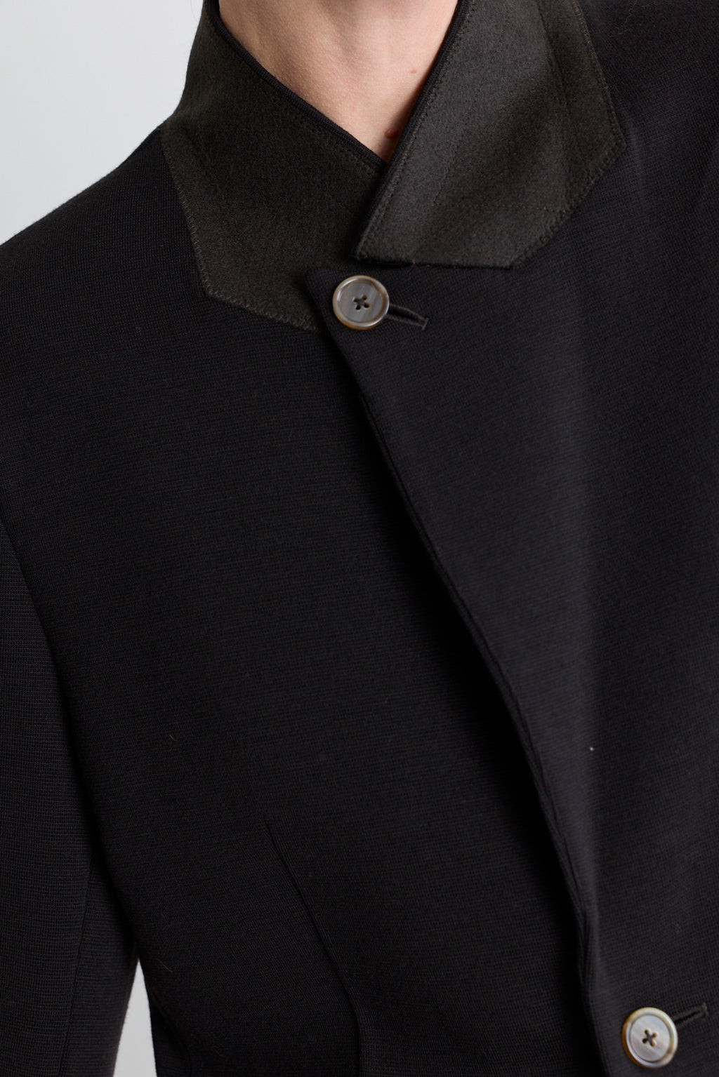 Knit Sporting Blazer - Ebony