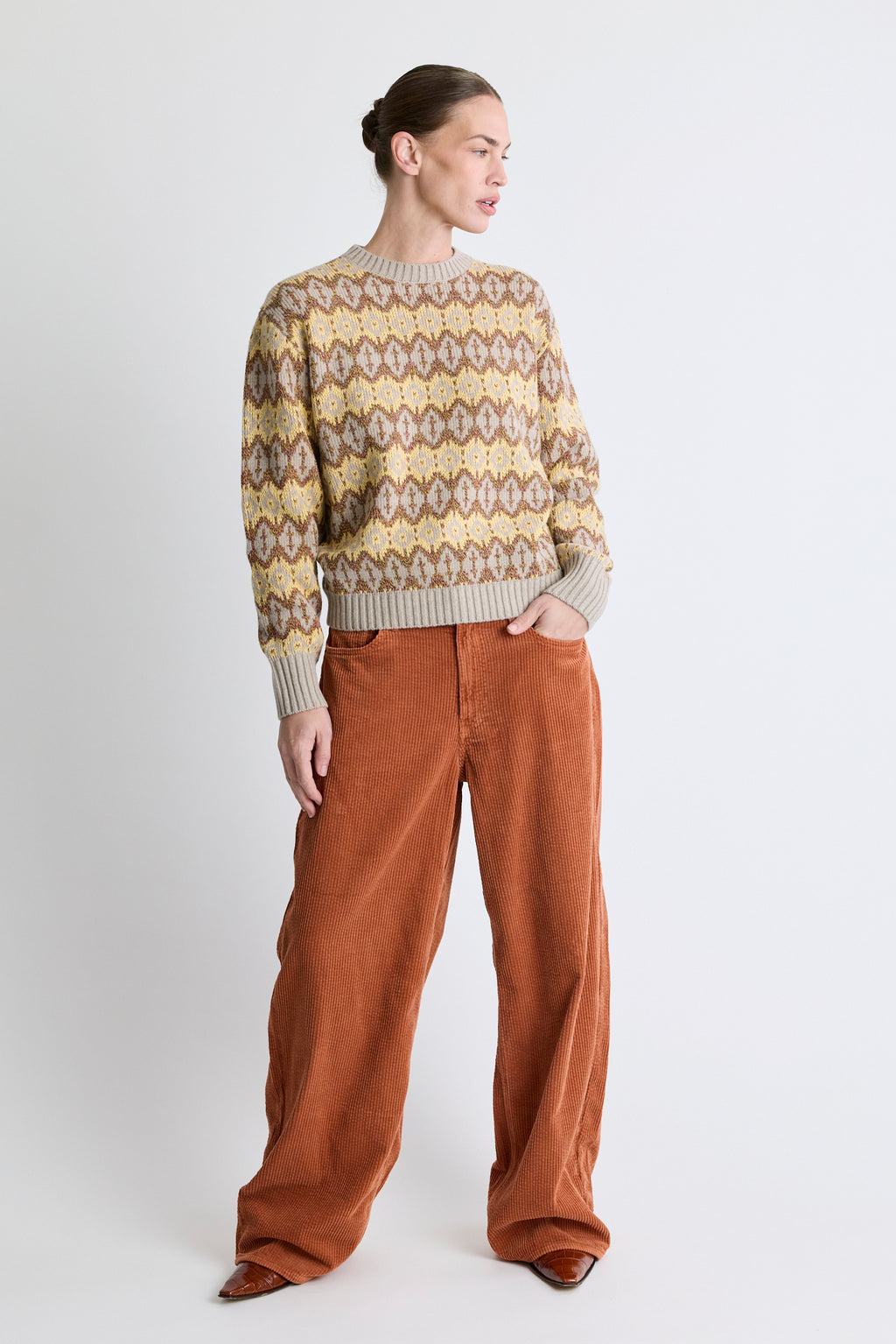 Fairisle Sweater - Sunbeam