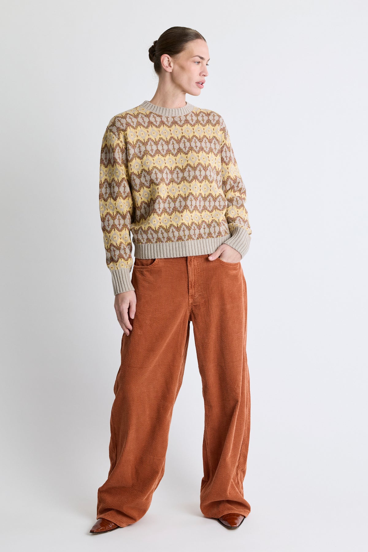 Fairisle Sweater - Sunbeam
