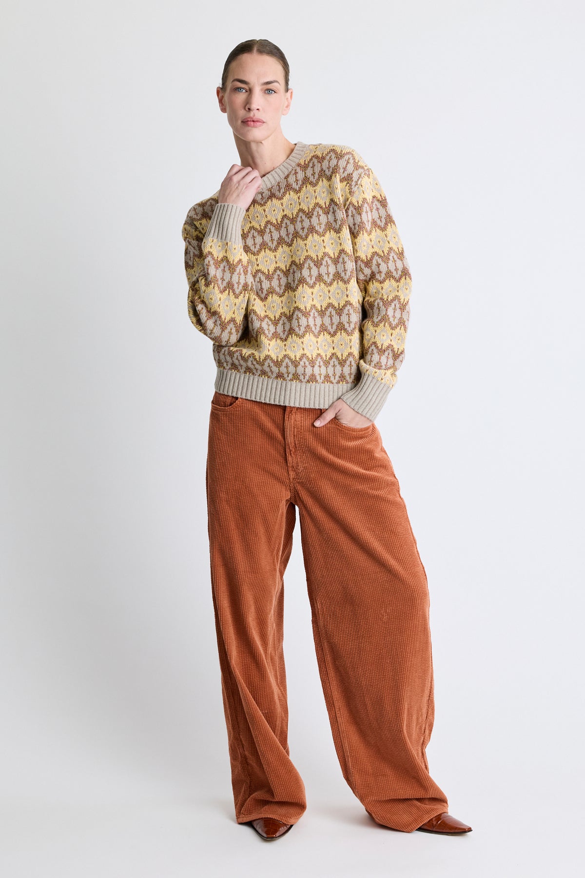 Fairisle Sweater - Sunbeam