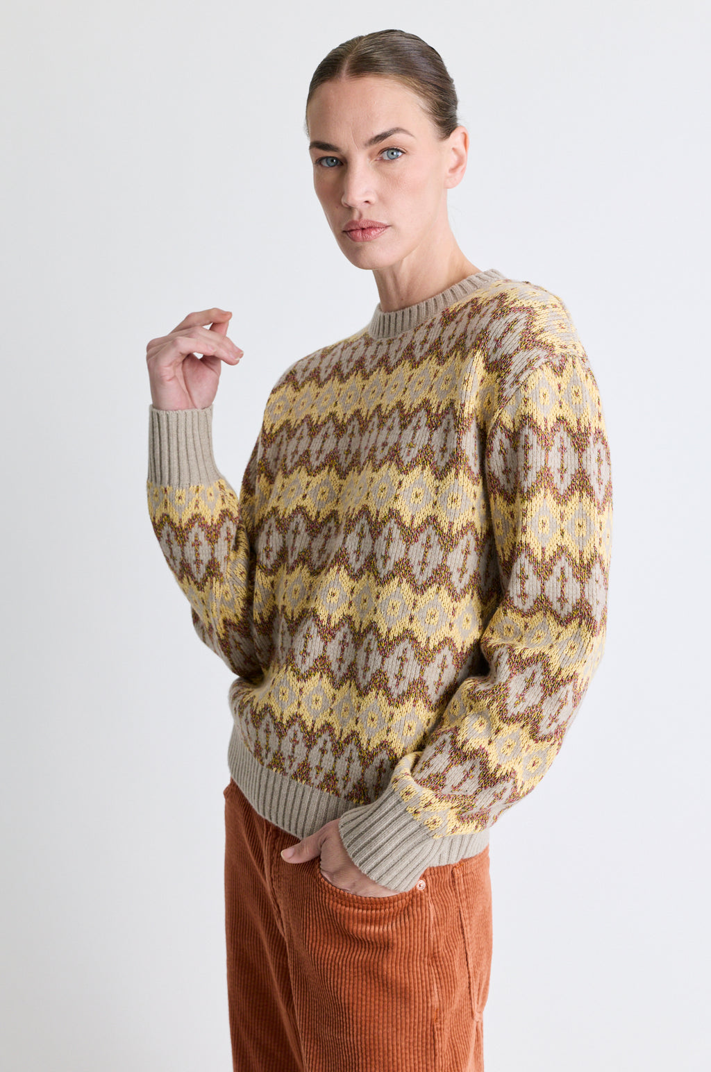 Fairisle Sweater - Sunbeam