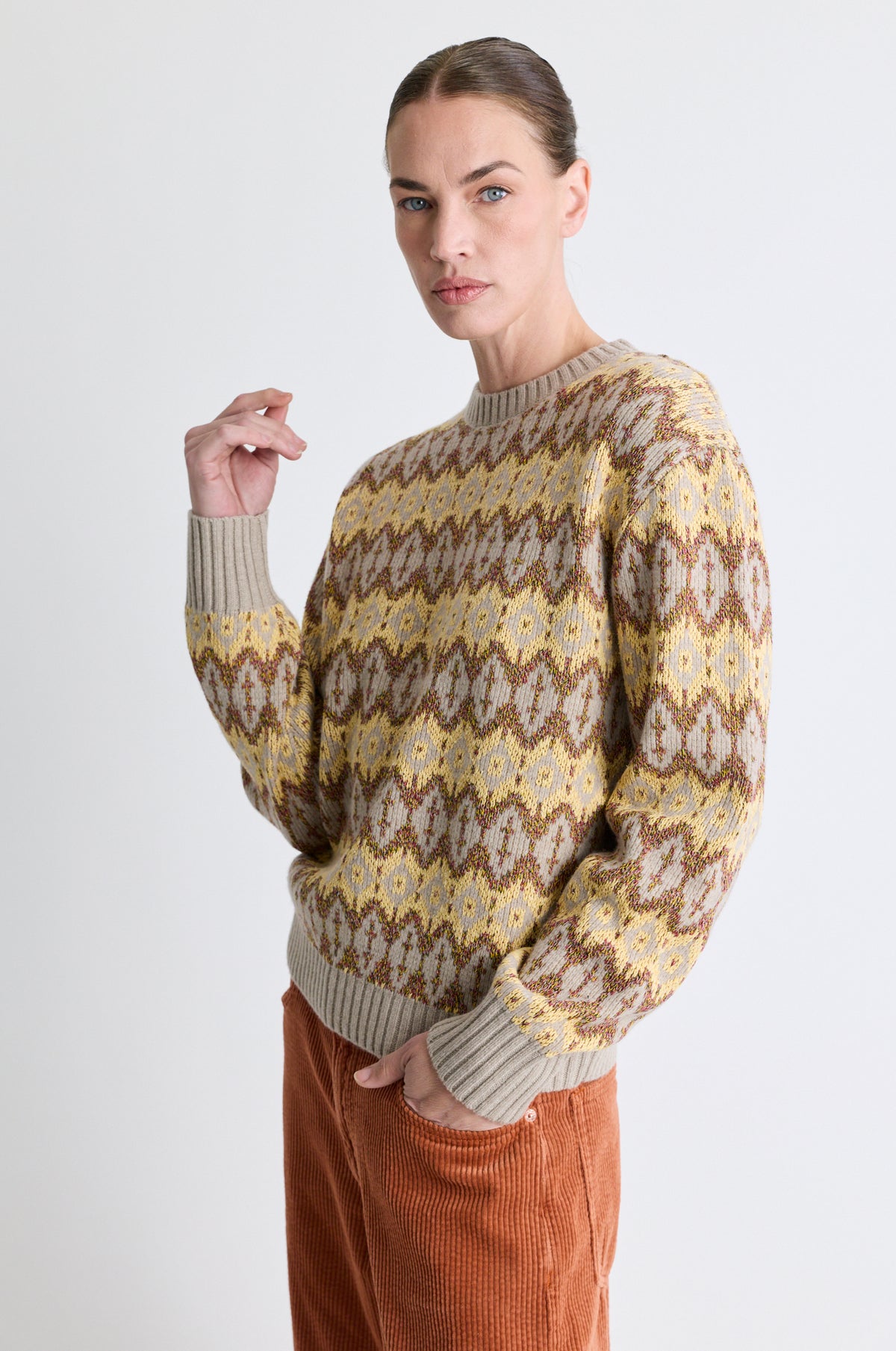 Fairisle Sweater - Sunbeam
