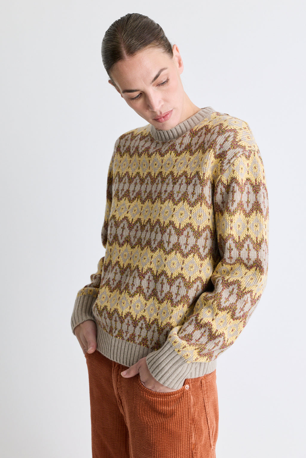 Fairisle Sweater - Sunbeam