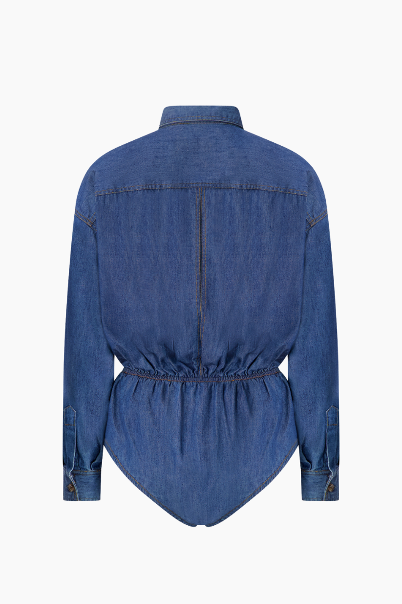 DKNY Denim Bodysuit