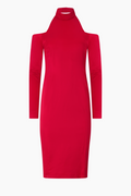 Céline Dress with Shoulder Cutout