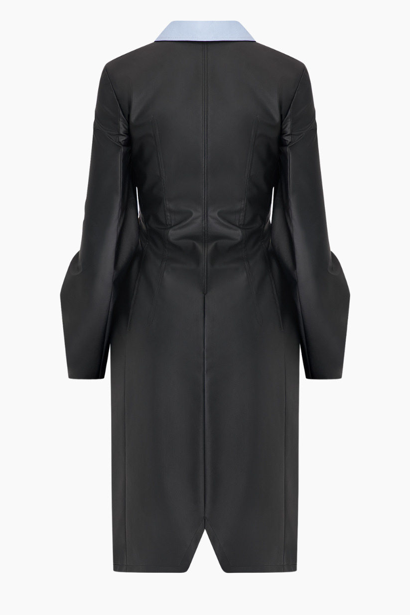 Raf Simons for Christian Dior Coated Canvas Coat