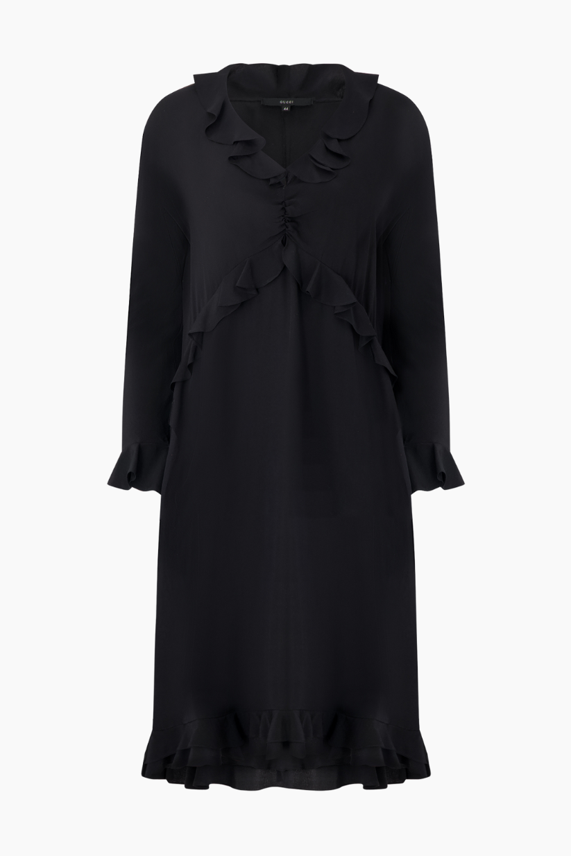 Gucci Ruffle Dress