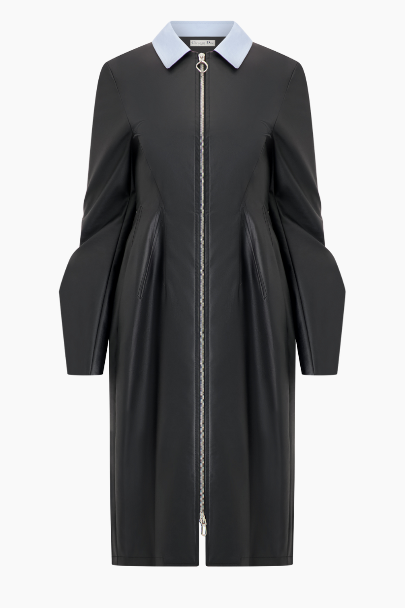 Raf Simons for Christian Dior Coated Canvas Coat