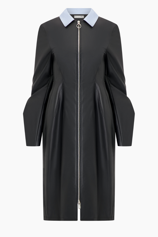 Raf Simons for Christian Dior Coated Canvas Coat