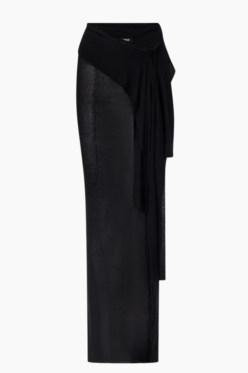 Maxi Length Linen Skirt