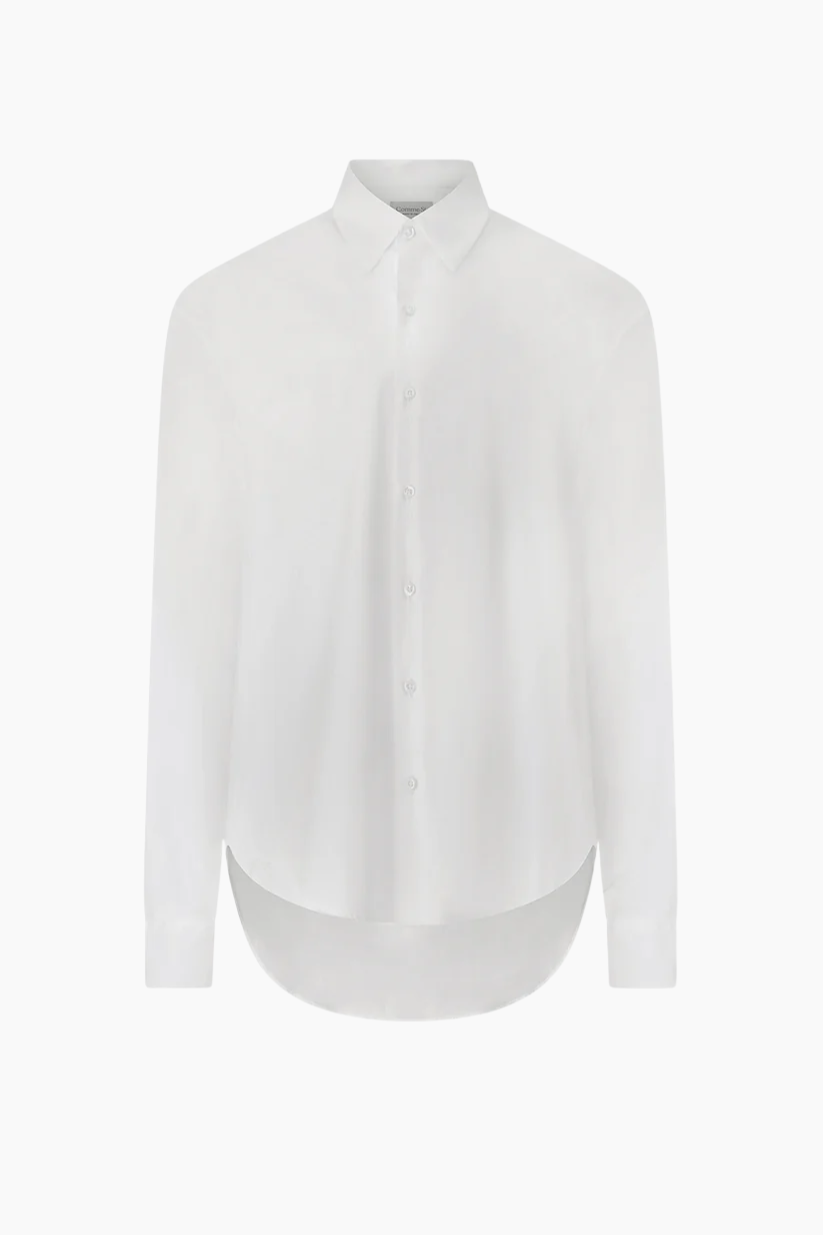 Classic Poplin Shirt - White