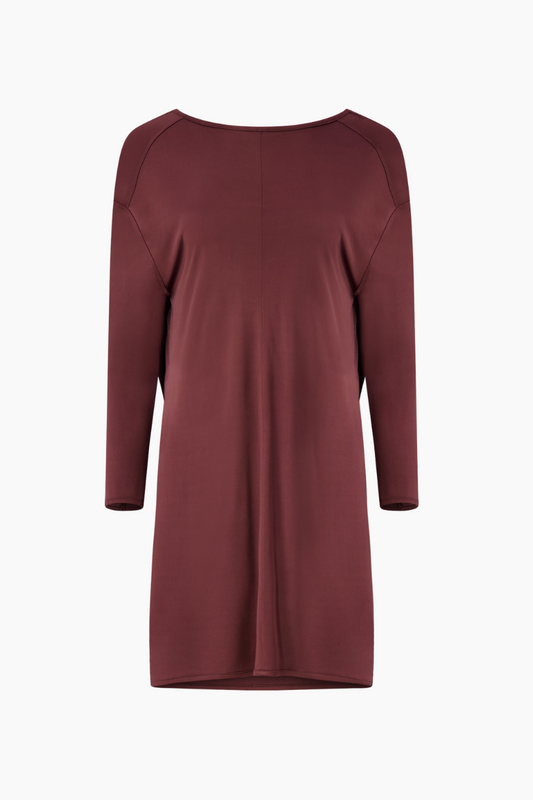Balenciaga Mesh Brown Dress