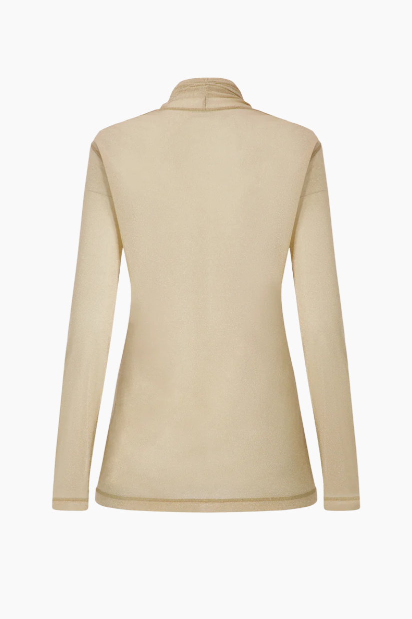 Junya Watanabe Lurex Gold Shirt