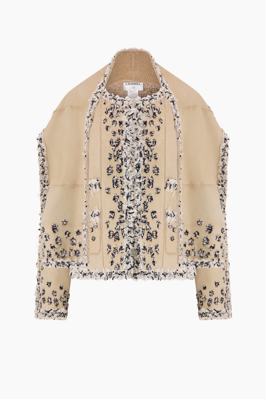 Chanel Shearling Jacket and Stole