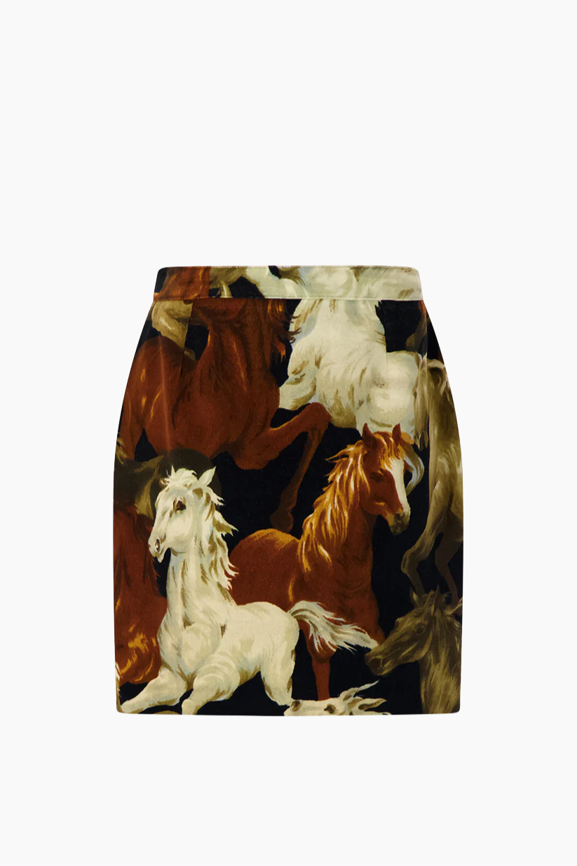Kenzo Horse Skirt