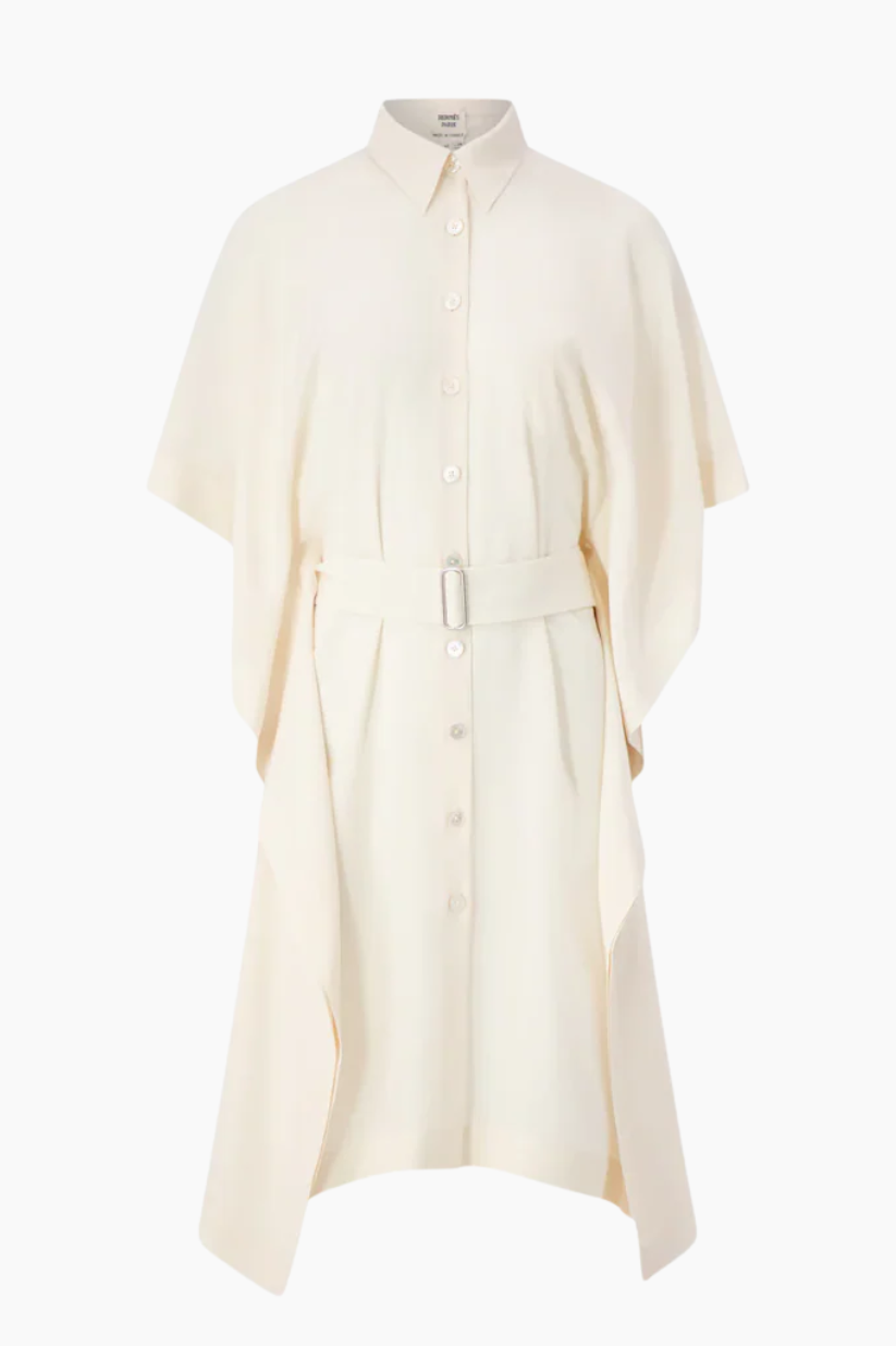 Hermes Ivory Dress