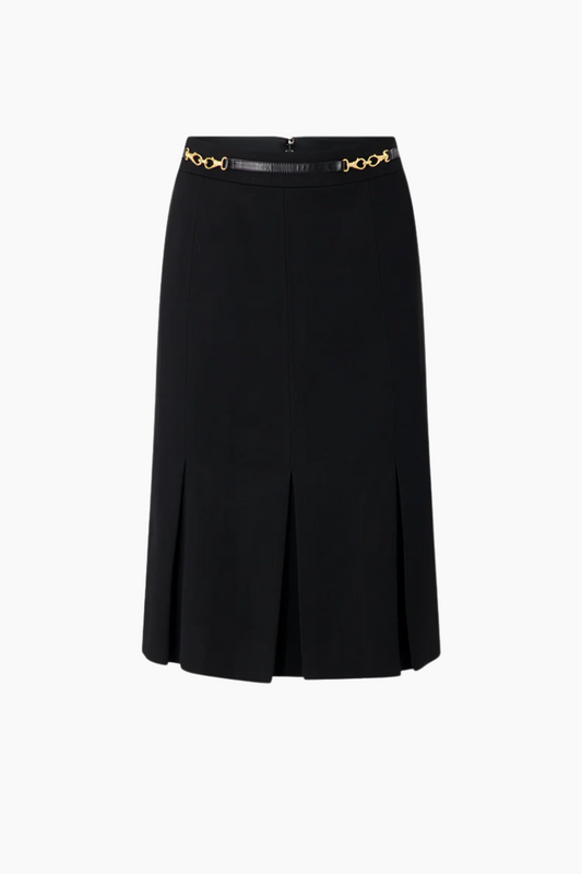 Céline Gold Belt Skirt