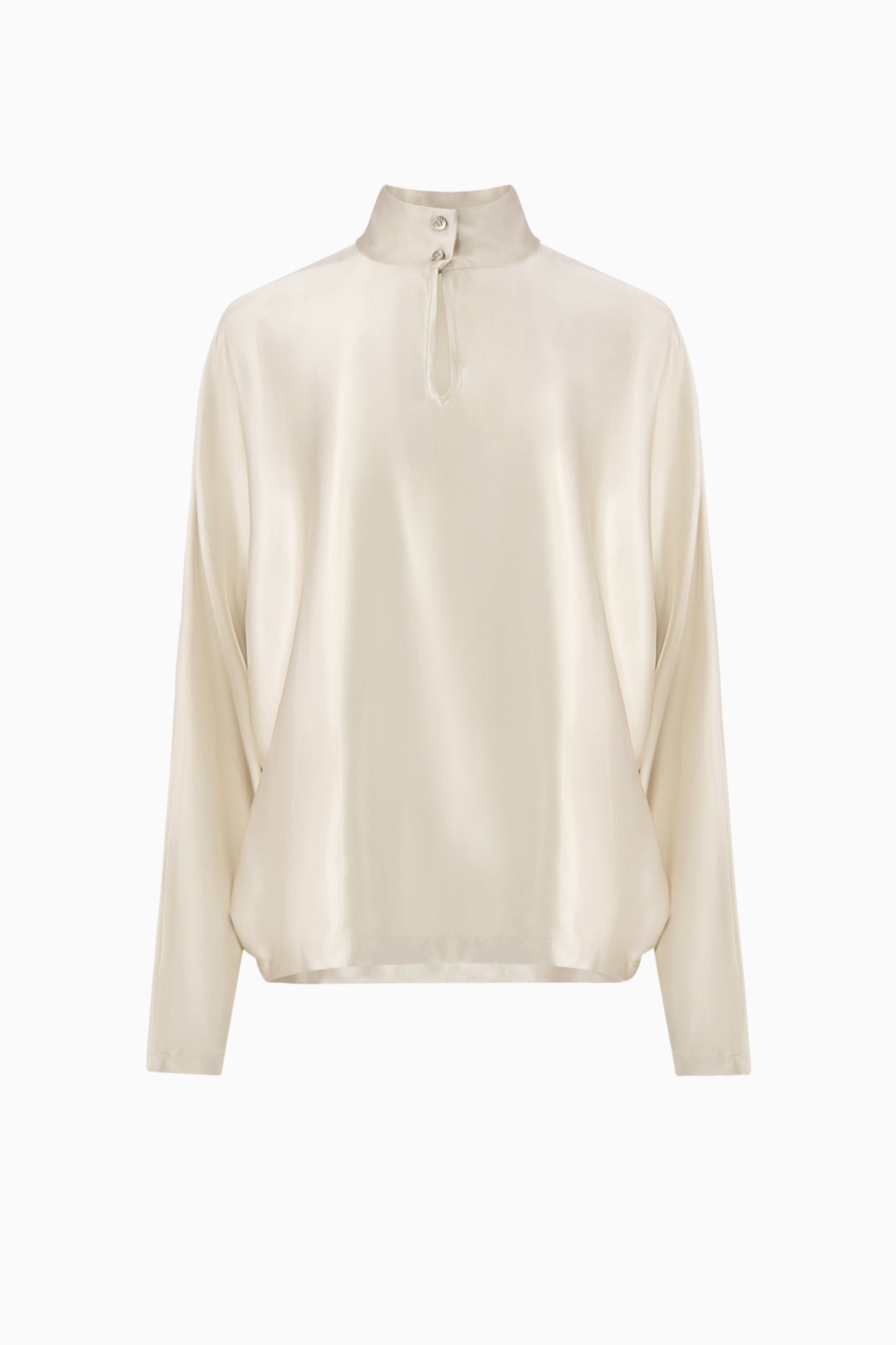 Katniss Turtleneck Top - Cream