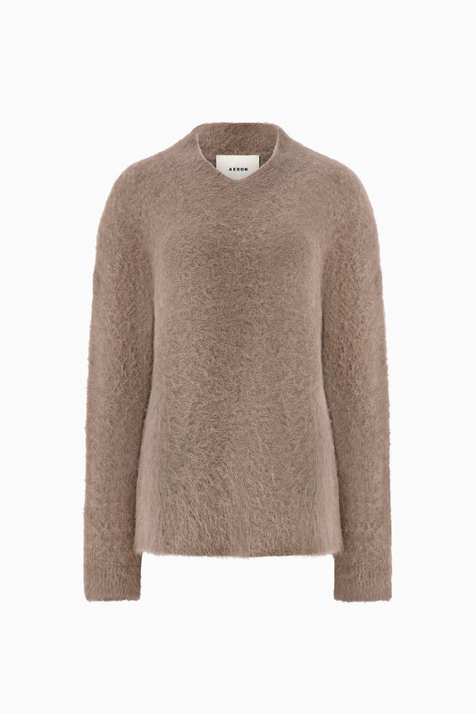 Frank Alpaca V Neck Sweater