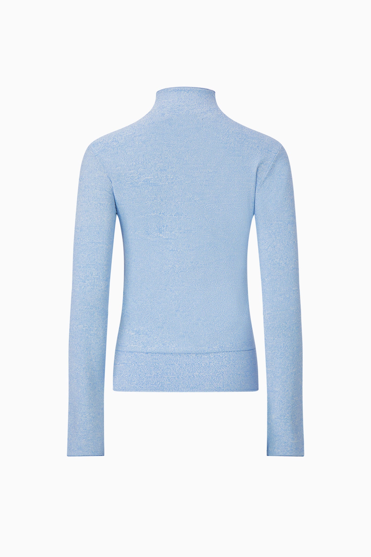 Turtleneck Top - Arctic Blue