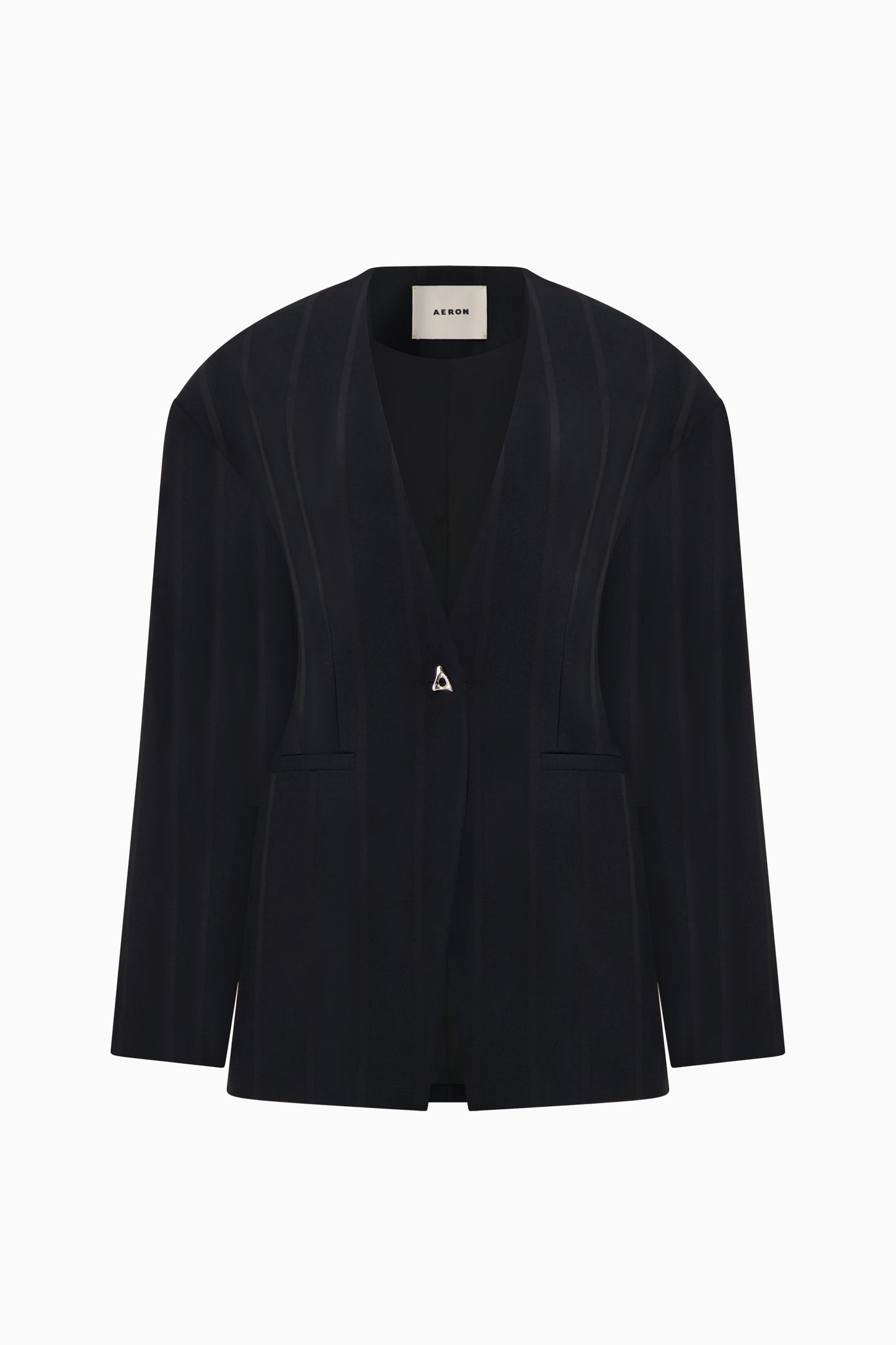 Somerset Collarless Waisted Blazer