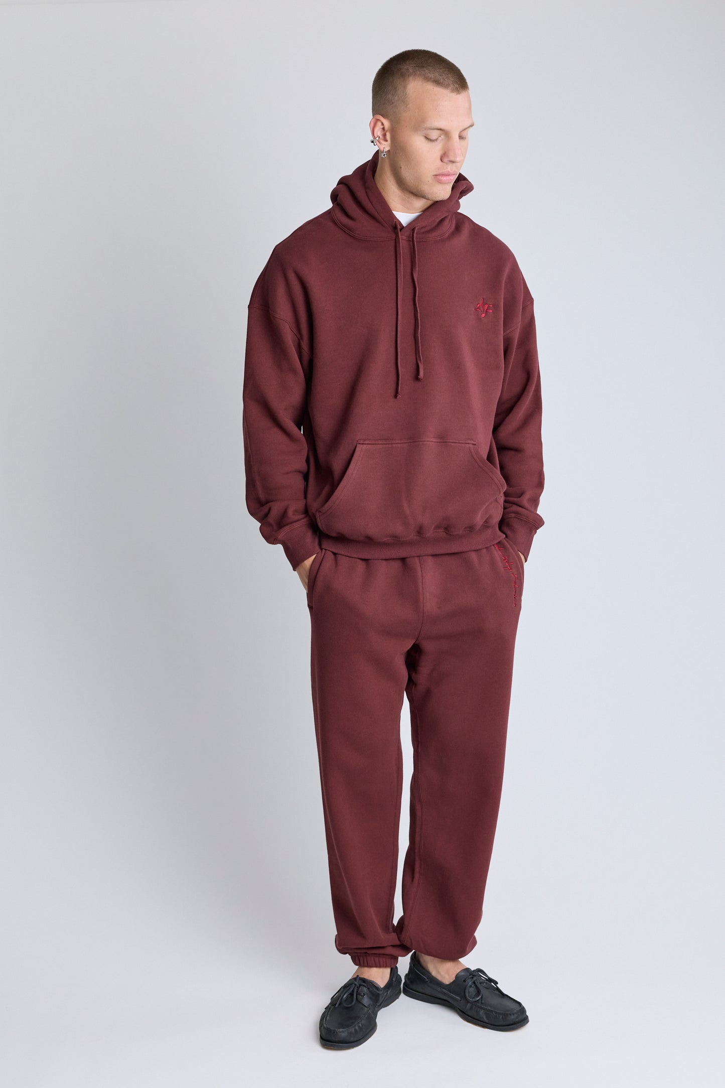 AF Hoodie - Burgundy