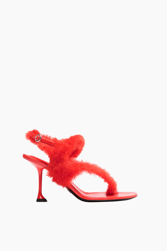 Tee 85 Thong Shearling Sandal